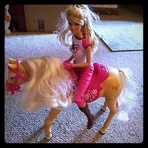 🐎Barbie Equestrian horse and Barbie